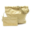 Chanel 22 Small Handbag Calfskin Beige