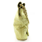 Chanel 22 Smallhandbag Calfskin Shoulder Bag Yellow — view 5