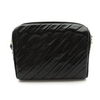 Chanel Fringe Chain Shoulder Bag Lambskin Black — view 4