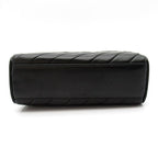 Chanel Fringe Chain Shoulder Bag Lambskin Black — view 6