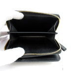 Dior Caro Acacia Wallet Cannage Calfskin Black — view 5