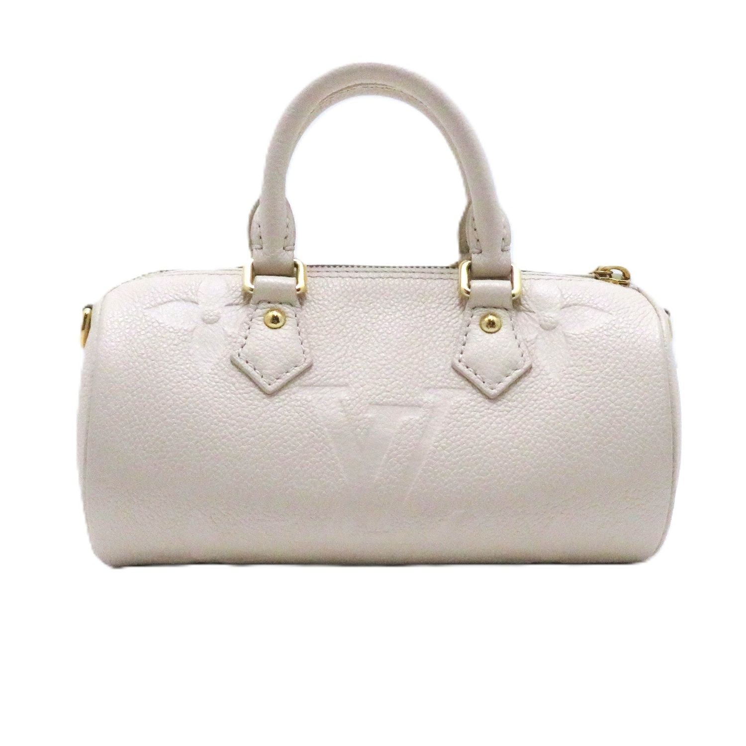 Louis Vuitton Papillon BB Monogram Empreinte Cream Handbag