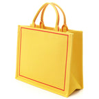 Dior Book Cover Dracula Tote Medium Yellow Red Canvas — view 2