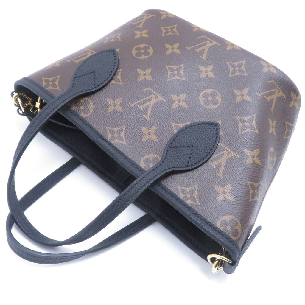 Louis Vuitton Neverfull Inside Out BB Monogram Black Handbag Canvas — view 3