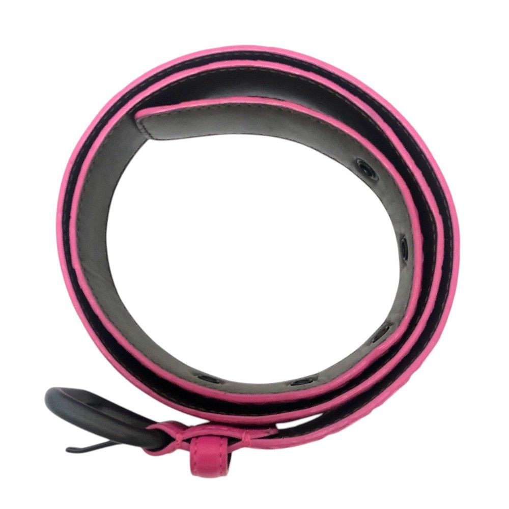 Bottega Veneta Belt Intrecciato Leather Pink — view 2