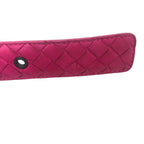 Bottega Veneta Belt Intrecciato Leather Pink — view 7