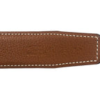 Hermes Belt Reversible Leather Constance H Black Gold — view 8