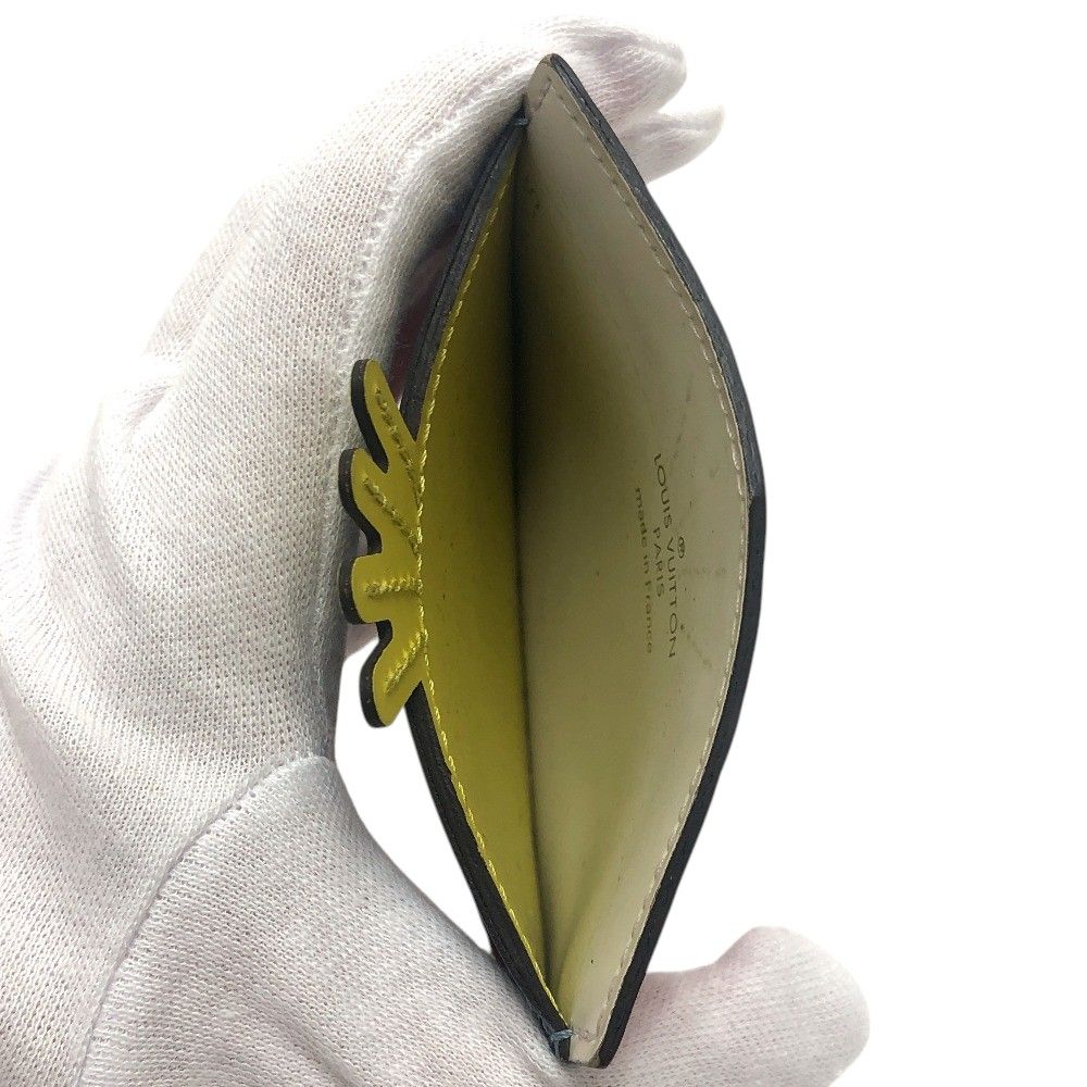 Louis Vuitton Card Case Porte Cartes Simple Epi Leather Pivoine Multicolor — view 7