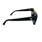 Louis Vuitton Sunglasses Acetate Black Eyewear — view 3