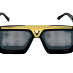 Louis Vuitton Sunglasses Acetate Black Eyewear — view 7