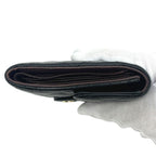 Chanel Trifold Wallet CC Logo Quilted Caviar Leather Black — view 4
