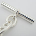 Hermes Chaine D'ancre TGM 10 Links Bracelet Silver — view 8