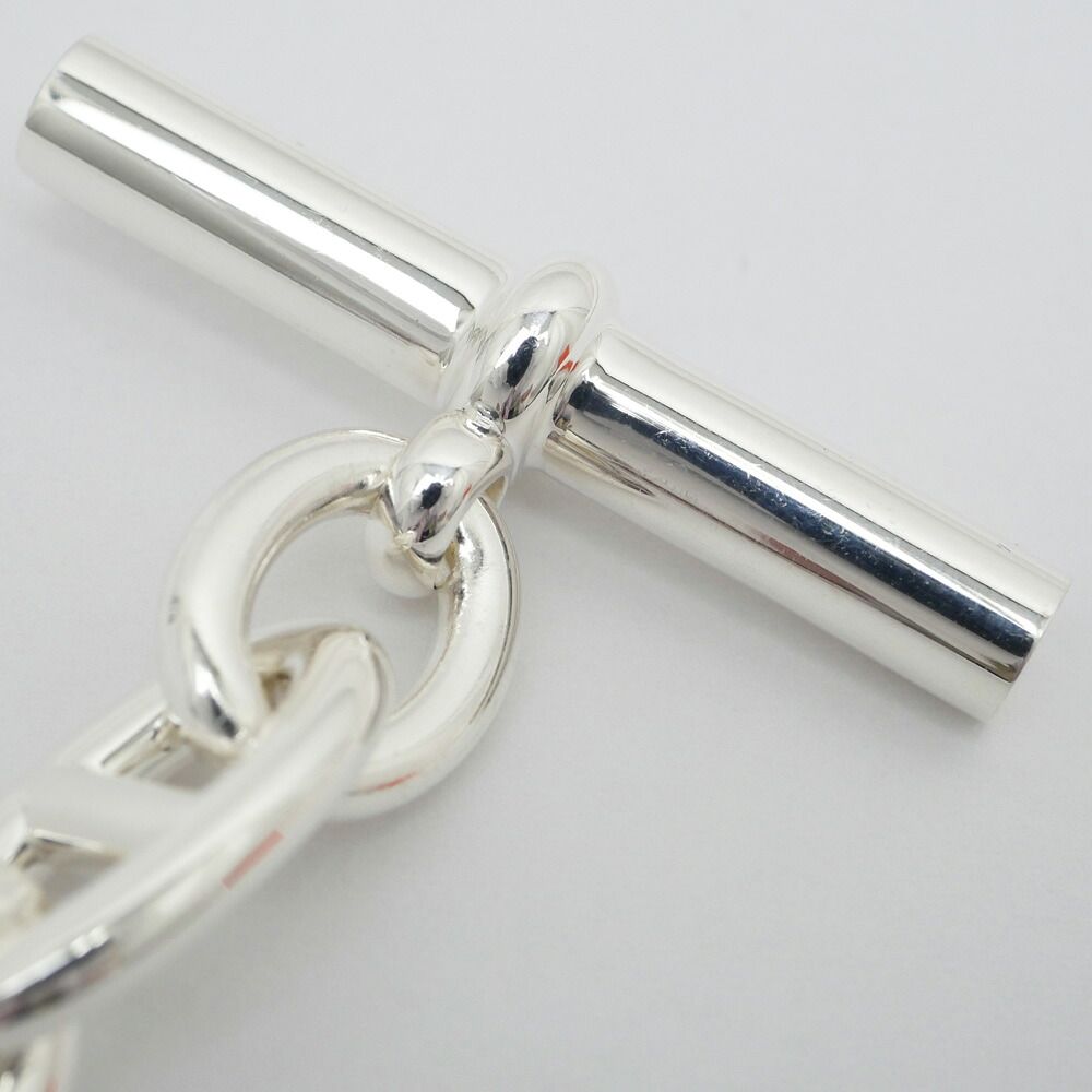 Hermes Chaine D'ancre TGM 10 Links Bracelet Silver — view 8