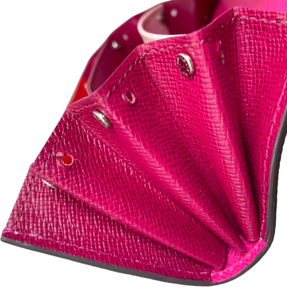 Louis Vuitton Multi Cult Sarah Card Case Coin Purse Epi Leather Pink Compact — view 6