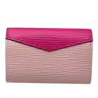 Louis Vuitton Multi Cult Sarah Card Case Coin Purse Epi Leather Pink Compact — view 2