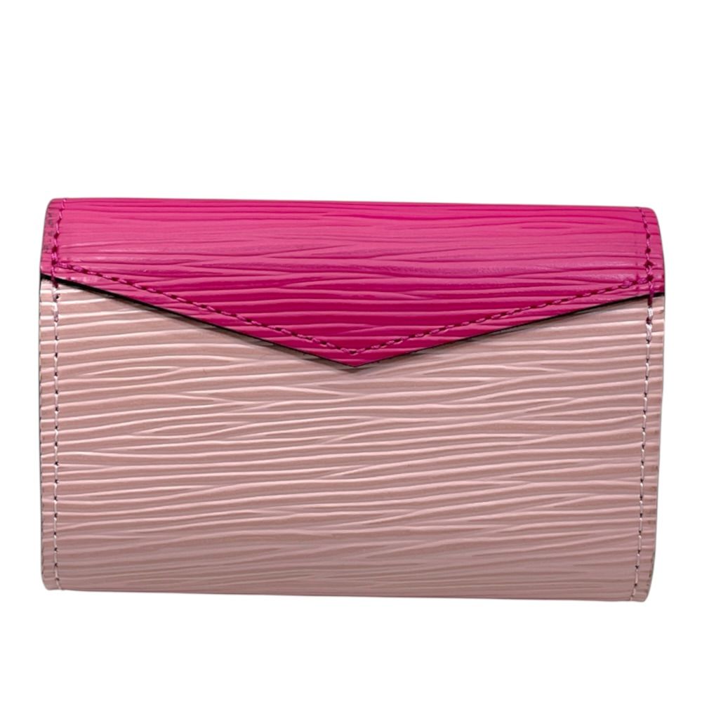Louis Vuitton Multi Cult Sarah Card Case Coin Purse Epi Leather Pink Compact — view 2