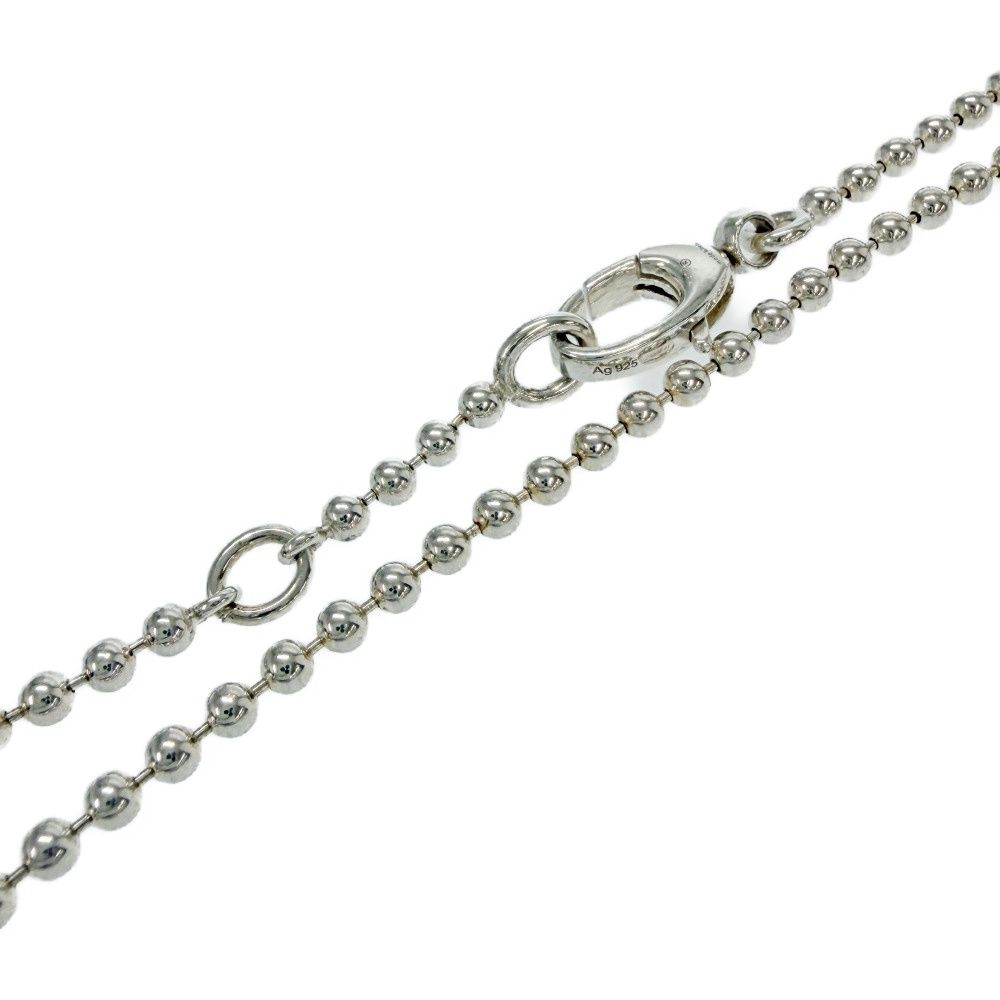 Gucci Silver Interlocking G Heart Necklace — view 8