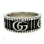 Gucci Silver GG Marmont Ring — view 2