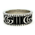 Gucci Silver GG Marmont Ring