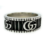 Gucci Silver GG Marmont Ring — view 4