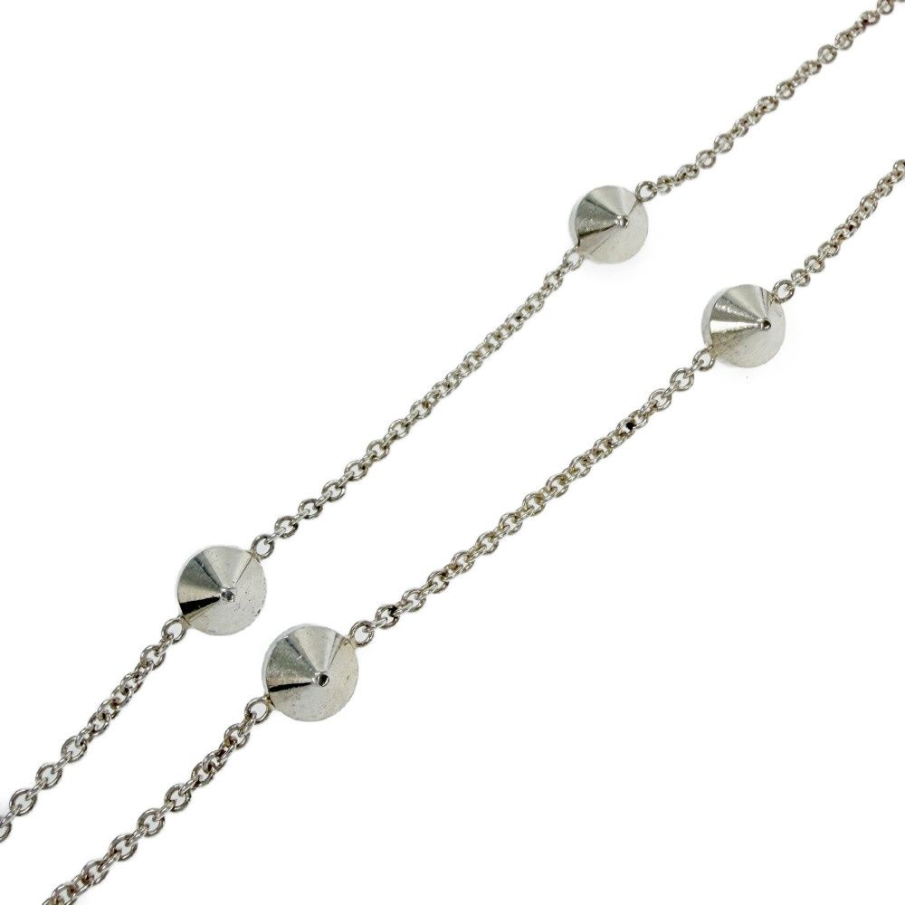 Gucci Silver Blue Line Dofour Love Cat Necklace 11.0 — view 8