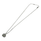 Gucci Silver Double G Arabesque Necklace — view 5