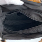 Gucci Bamboo Black Nylon Handbag — view 8