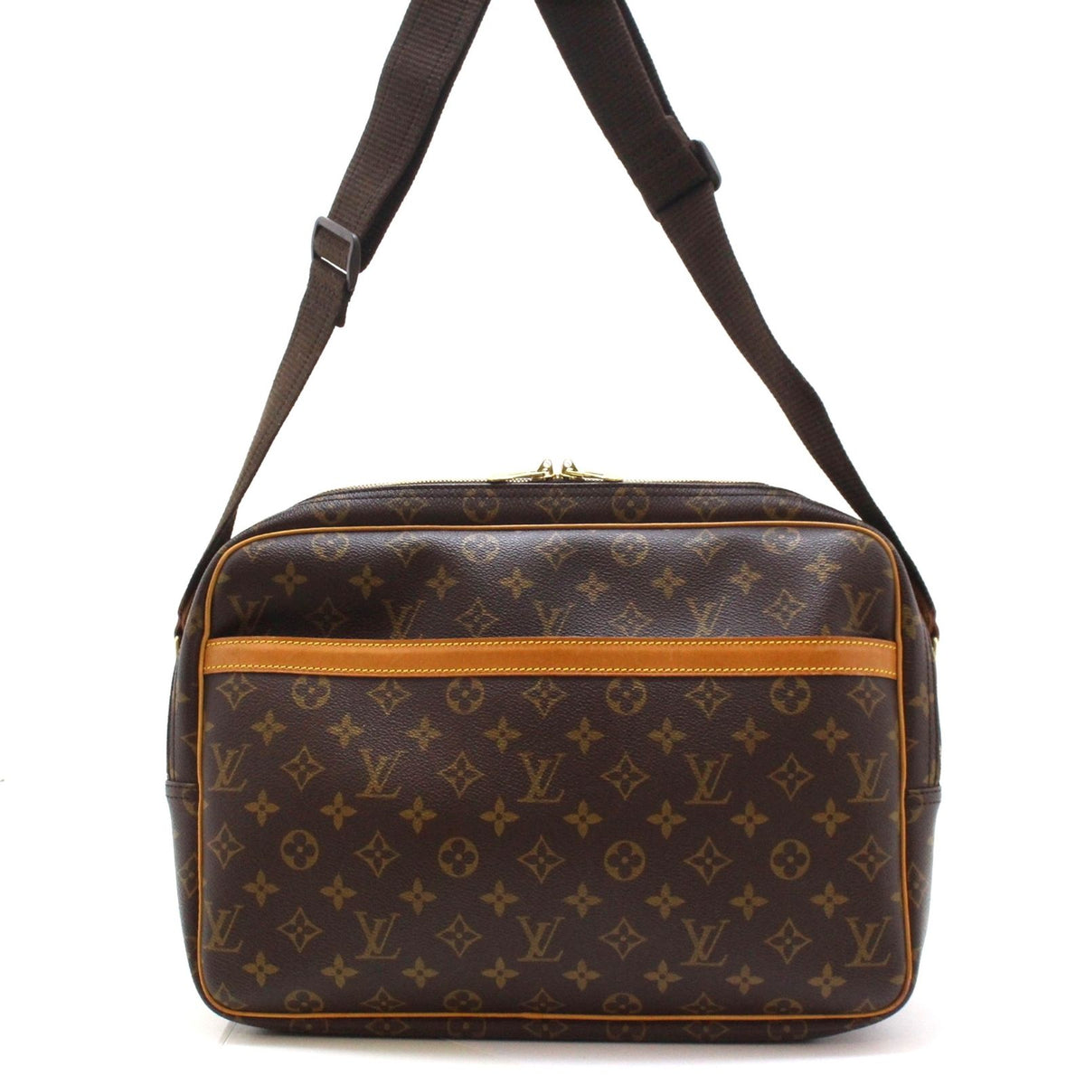 Louis Vuitton Reporter GM Shoulder Bag Monogram Canvas