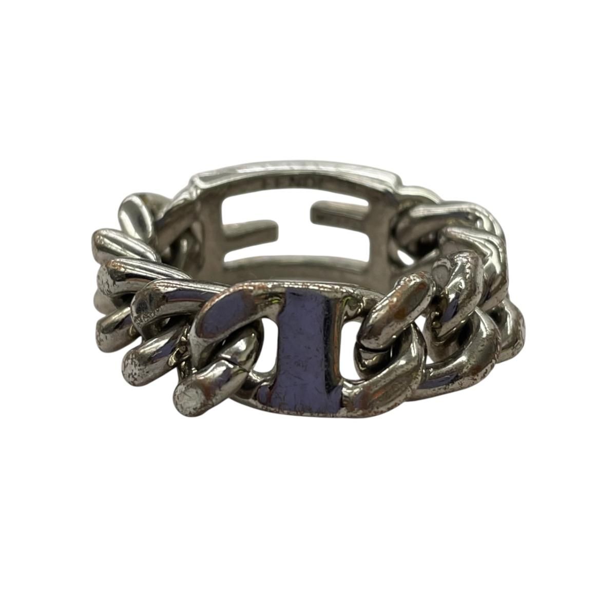 Fendi Bucket Ring Chain Silver — view 2