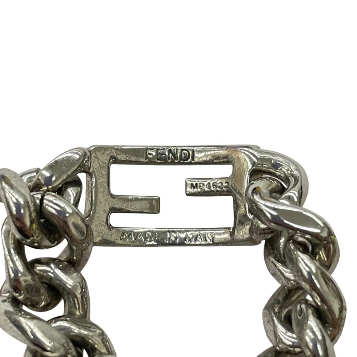 Fendi Bucket Ring Chain Silver — view 7