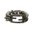Fendi Bucket Ring Chain Silver