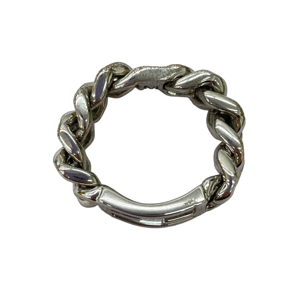 Fendi Bucket Ring Chain Silver — view 6