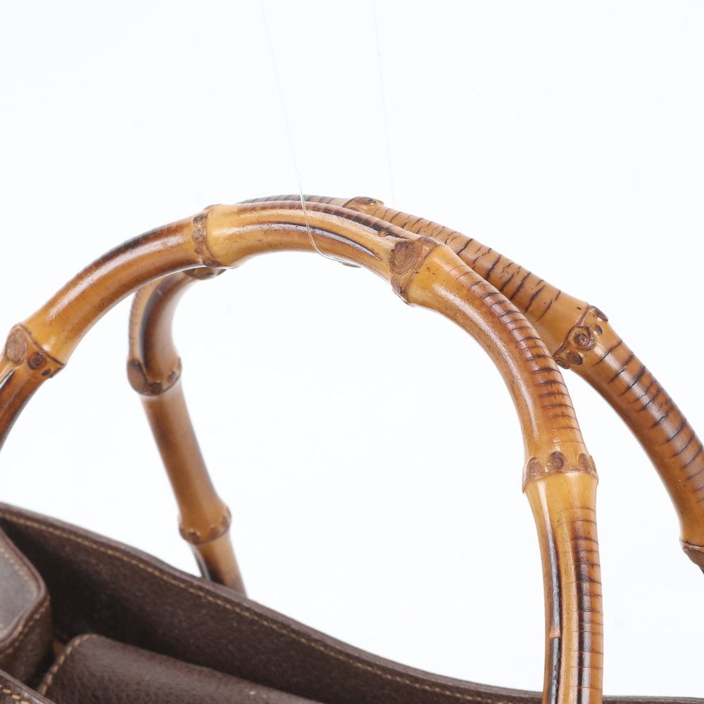 Gucci Vintage Bamboo Diana Leather Tote — view 2