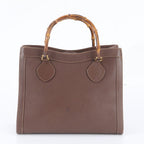 Gucci Vintage Bamboo Diana Leather Tote — view 3