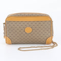 Gucci Vintage Micro GG 014 89 Leather Chain Shoulder Bag