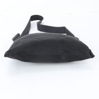 Prada Triangle Logo Tessuto Nylon Leather Shoulder Bag — view 5