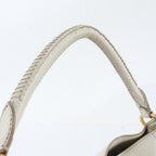Prada White Tag Vitello Daino Leather Shoulder Bag Tote — view 2