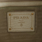 Prada White Tag Vitello Daino Leather Shoulder Bag Tote — view 8