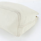 Prada White Tag Vitello Daino Leather Shoulder Bag Tote — view 4