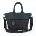 Prada Tessuto Nylon Triangle Logo Reversible Leather 2-Way Shoulder Bag