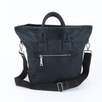 Prada Tessuto Nylon Triangle Logo Reversible Leather 2-Way Shoulder Bag — view 4