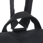 Prada White Tag with Tessuto Nylon Triangle Logo Leather Backpack — view 2