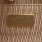 Prada Canapa Triangle Logo Leather 2-Way Shoulder Bag Crossbody — view 8