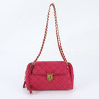 Prada White Tag Quilted Leather 2-Way Chain Shoulder Bag Crossbody — view 2