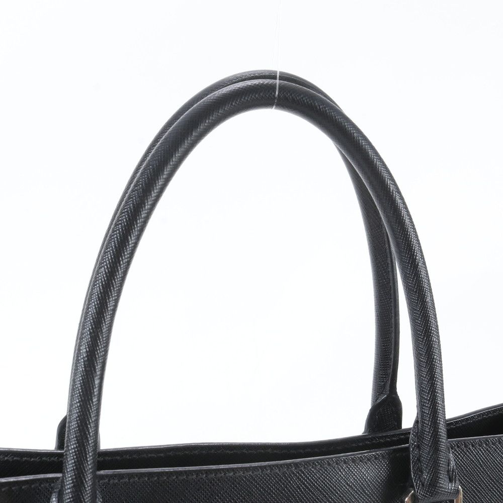 Prada Saffiano Leather Tote Shoulder Business — view 2