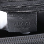 Gucci Bamboo Leather Tote Shoulder Hand a 4 Black — view 8
