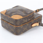 Louis Vuitton Monogram Amazon Leather Shoulder Bag Crossbody Brown — view 4