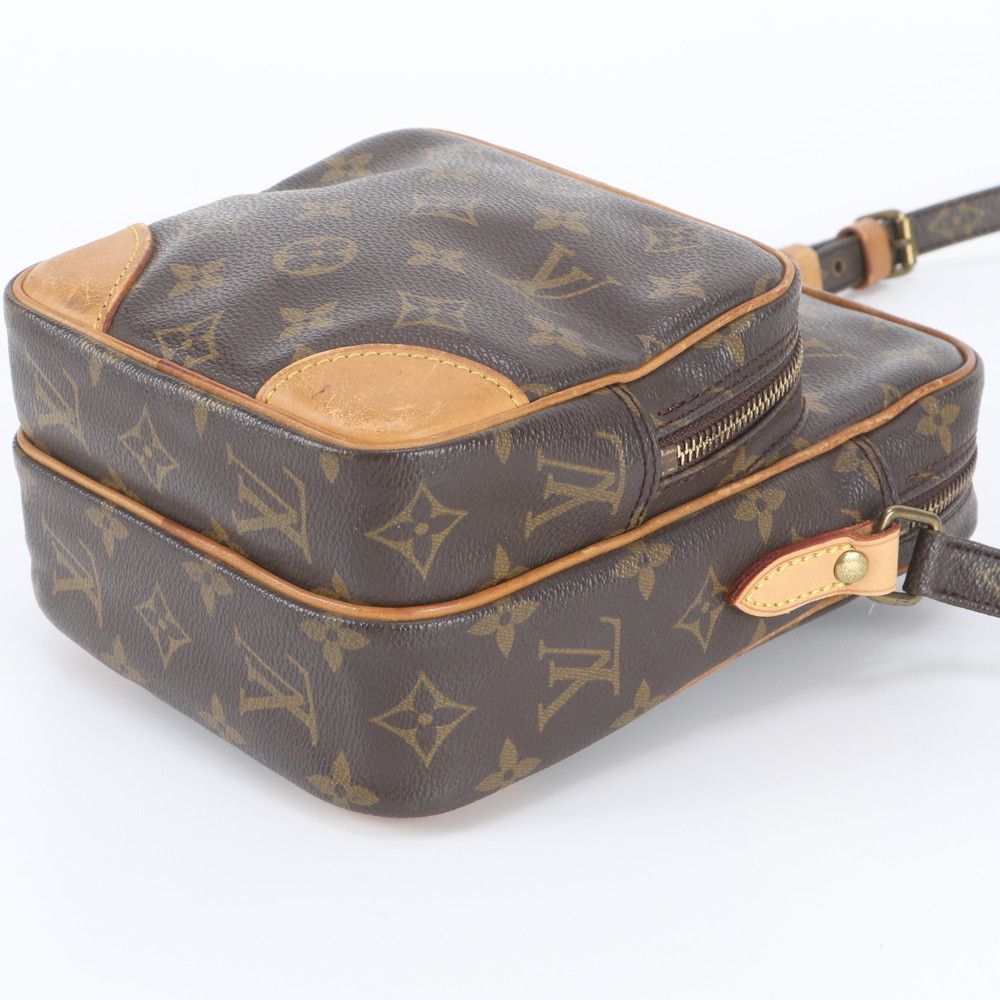 Louis Vuitton Monogram Amazon Leather Shoulder Bag Crossbody Brown — view 4