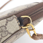 Gucci Vintage GG Supreme Leather Shoulder Bag — view 8