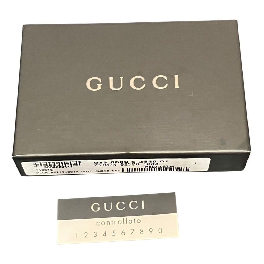 Gucci Key Case Leather Key Holder — view 5